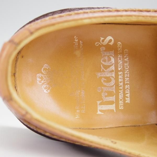 極上★トリッカーズ SIZE 7.5【定価￥84,700-★ダイナイトソール仕様/ビーチナット・アンティーク】KESWICK/M7292/茶/Tricker's★h528