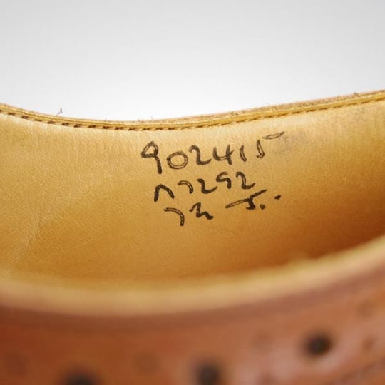 極上★トリッカーズ SIZE 7.5【定価￥84,700-★ダイナイトソール仕様/ビーチナット・アンティーク】KESWICK/M7292/茶/Tricker's★h528