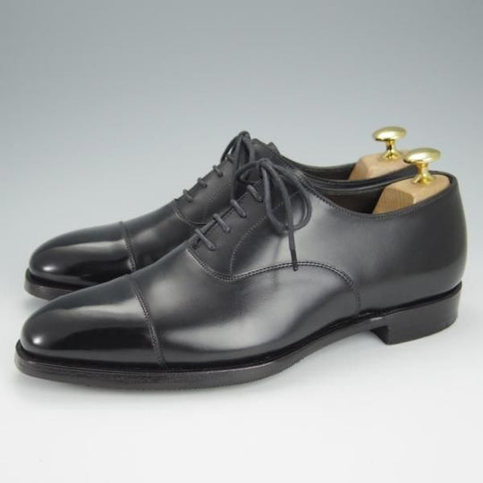 極美品★クロケット&ジョーンズ 5.5E【定価￥101,200-★オードリー 3/AUDLEY】ハンドグレードライン/367ラスト/黒/Crockett&Jones★h533