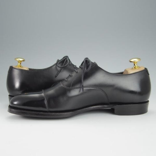 極美品★クロケット&ジョーンズ 5.5E【定価￥101,200-★オードリー 3/AUDLEY】ハンドグレードライン/367ラスト/黒/Crockett&Jones★h533