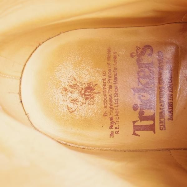美品★トリッカーズ SIZE 8【定価￥88,000-★ダイナイトソール仕様/STOW/エイコンアンティーク】5634/カントリーブーツ/Tricker's★h534