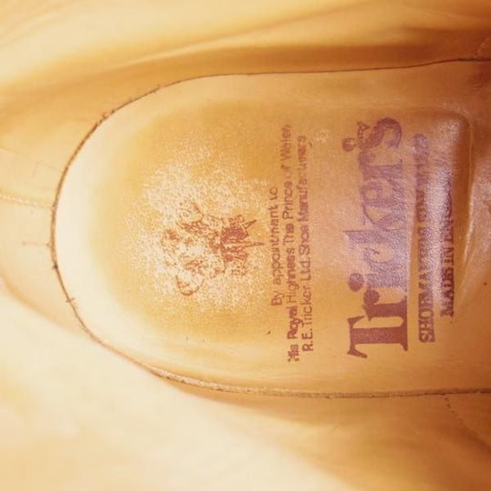 美品★トリッカーズ SIZE 8【定価￥88,000-★ダイナイトソール仕様/STOW/エイコンアンティーク】5634/カントリーブーツ/Tricker's★h534