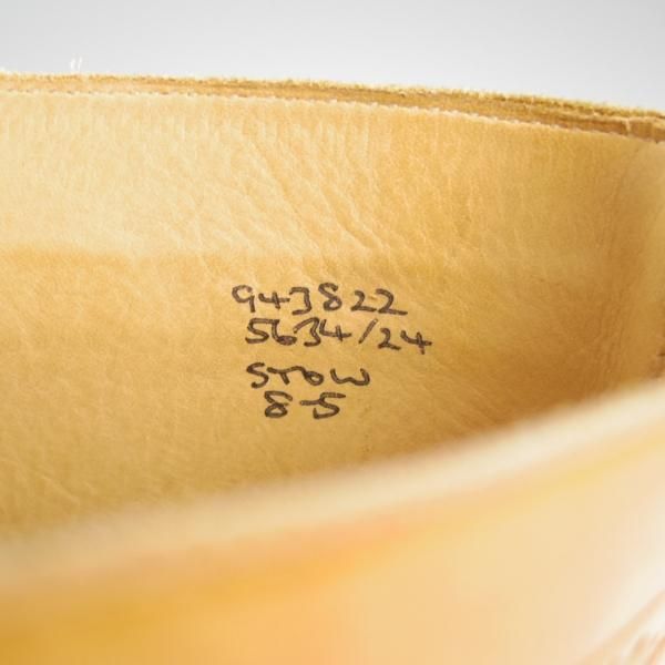 美品★トリッカーズ SIZE 8【定価￥88,000-★ダイナイトソール仕様/STOW/エイコンアンティーク】5634/カントリーブーツ/Tricker's★h534