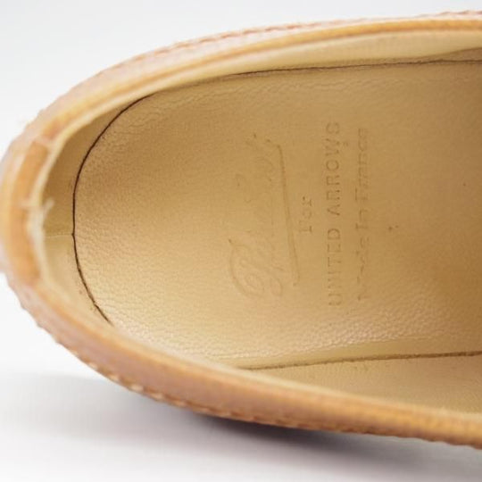 極美品★パラブーツ SIZE 7【貴重★キルト付き/ユナイテッドアローズ別注】Sevrier/ロングウイング/茶/UNITED ARROWS/Paraboot★h537