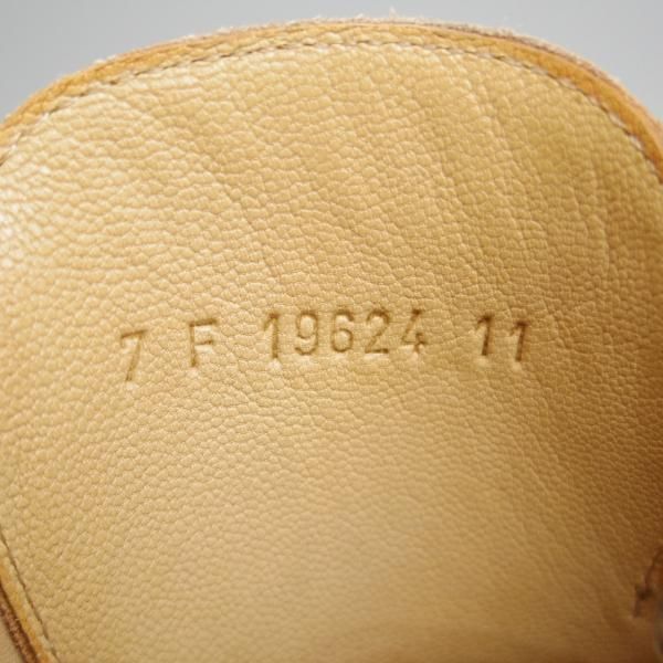 極美品★パラブーツ SIZE 7【貴重★キルト付き/ユナイテッドアローズ別注】Sevrier/ロングウイング/茶/UNITED ARROWS/Paraboot★h537