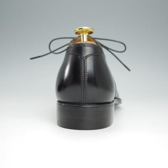 極美品★OTSUKA M-5/オーツカ 24.5EE【定価￥77,000-★完全受注生産品/M5-216】B-815ラスト/プレーントゥ/カーフ/黒/メンズ★h539