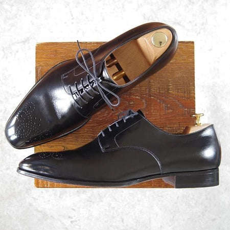 ほぼ試着程度★international gallery BEAMS/ビームス SIZE 9.5【★ダービーシューズ/黒】カーフ/メンズ★h540