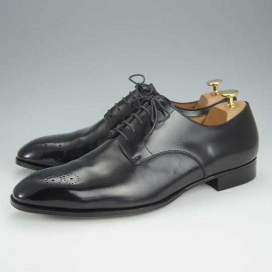 ほぼ試着程度★international gallery BEAMS/ビームス SIZE 9.5【★ダービーシューズ/黒】カーフ/メンズ★h540