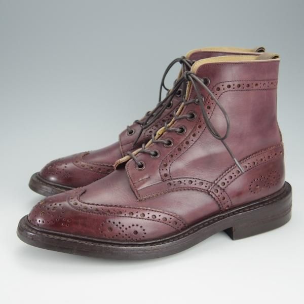 ★トリッカーズ SIZE 6.5【ダイナイトソール仕様★(英)ポールスミス別注/Paul Smith】M6178/カントリーブーツ/カーフ/赤茶/Tricker's★h541