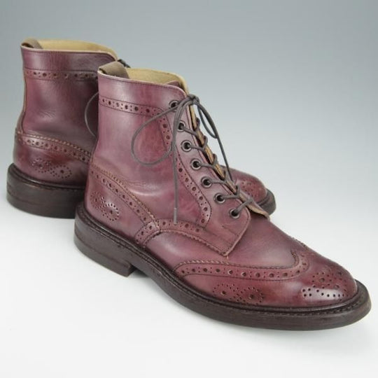 ★トリッカーズ SIZE 6.5【ダイナイトソール仕様★(英)ポールスミス別注/Paul Smith】M6178/カントリーブーツ/カーフ/赤茶/Tricker's★h541
