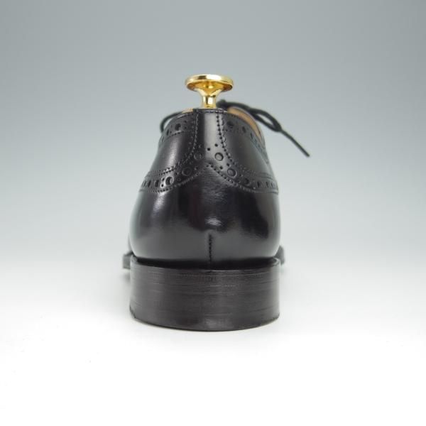 極美品★チャーチ 70F/UK7【定価￥136,400-★チェットウィンド/CHETWYND】173ラスト/フルブローグ/カーフ/黒/メンズ/Church's★h542