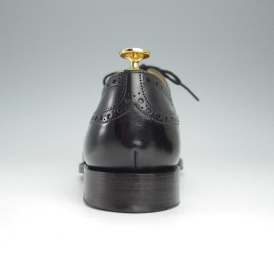 極美品★チャーチ 70F/UK7【定価￥136,400-★チェットウィンド/CHETWYND】173ラスト/フルブローグ/カーフ/黒/メンズ/Church's★h542