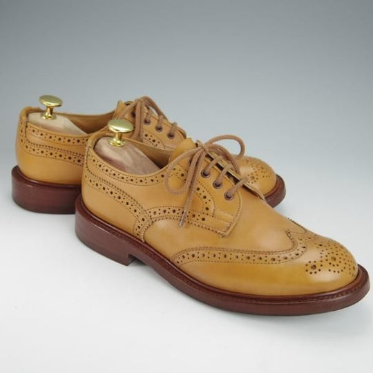 ★トリッカーズ(レディース) SIZE 5【定価￥82,500-★エイコンアンティーク/ANNE】L5679/カントリーシューズ/薄茶/短靴/Tricker's★h546