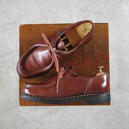★パラブーツ(レディース) SIZE 4【定価￥69,300-★ミカエル/MICHAEL】チロリアンシューズ/リスレザー/MARRON/茶/Paraboot★h547