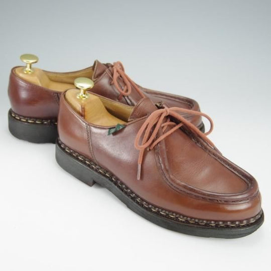 ★パラブーツ(レディース) SIZE 4【定価￥69,300-★ミカエル/MICHAEL】チロリアンシューズ/リスレザー/MARRON/茶/Paraboot★h547
