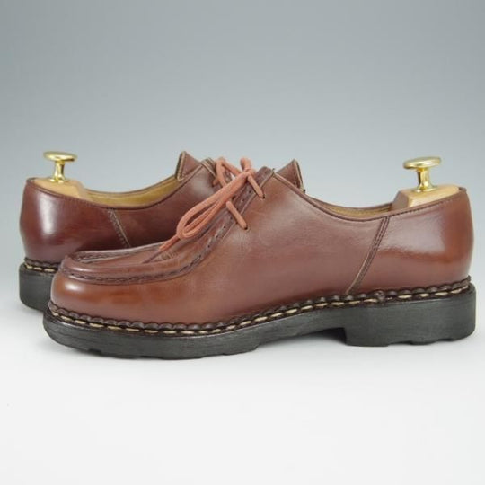 ★パラブーツ(レディース) SIZE 4【定価￥69,300-★ミカエル/MICHAEL】チロリアンシューズ/リスレザー/MARRON/茶/Paraboot★h547