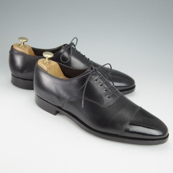 極上★クロケット&ジョーンズ 8E【定価￥83,600-★KENT/ケント/341ラスト】ストレートチップカーフ/黒/メンズ/Crockett&Jones★h548