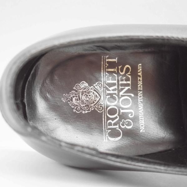 極上★クロケット&ジョーンズ 8E【定価￥83,600-★KENT/ケント/341ラスト】ストレートチップカーフ/黒/メンズ/Crockett&Jones★h548