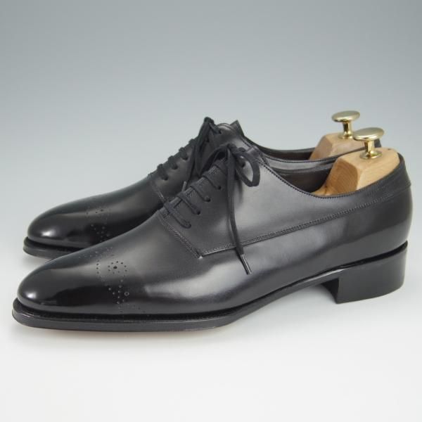 未使用★ジョンロブ 6.5D【貴重★イヤーモデル(2003年)/ミュージアムカーフ】プレステージライン/7000ラスト/黒/メンズ/JOHN LOBB★h550