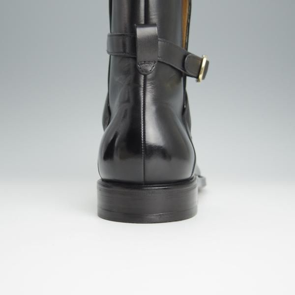 極美品★(伊)タニノクリスチー SIZE 6.5【定価￥210,000-★ブラックラピド製法/ジョッパーブーツ】FLASOTTO/黒/TANINO CRISCI★h552