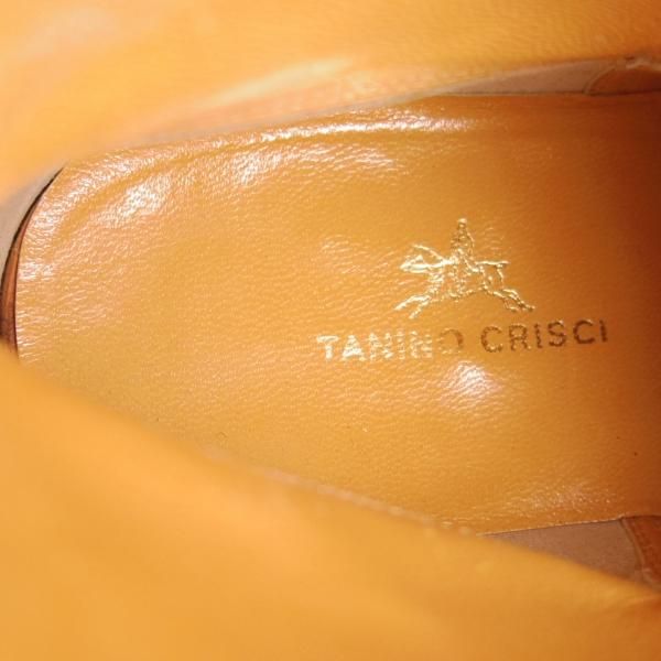 極美品★(伊)タニノクリスチー SIZE 6.5【定価￥210,000-★ブラックラピド製法/ジョッパーブーツ】FLASOTTO/黒/TANINO CRISCI★h552