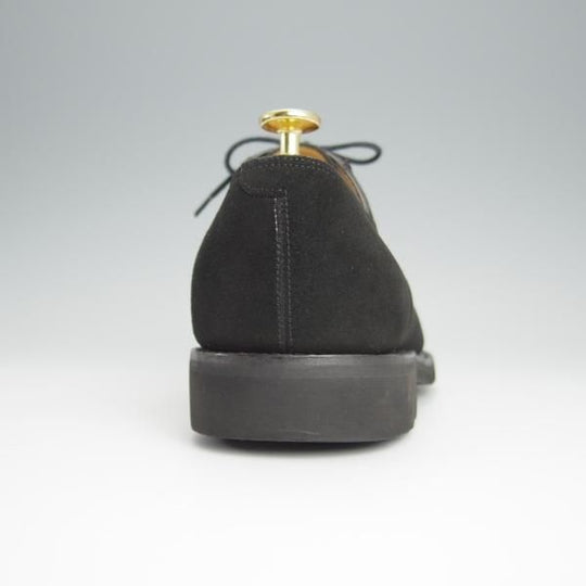 極美品★ジョンロブ 8EE【★ALBANY/アルバニー/9501ラスト】オックスフォードシューズ/プレーントゥ/スエード/黒/メンズ/JOHN LOBB★h553