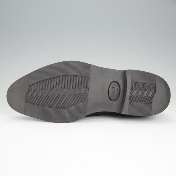 極美品★ジョンロブ 8EE【★ALBANY/アルバニー/9501ラスト】オックスフォードシューズ/プレーントゥ/スエード/黒/メンズ/JOHN LOBB★h553