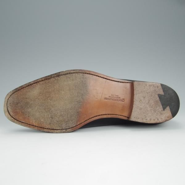 美品★クロケット&ジョーンズ 8E【★ホールカット/MAYFAIR】メイフェア/カーフ/黒/メンズ/Crockett&Jones★h554