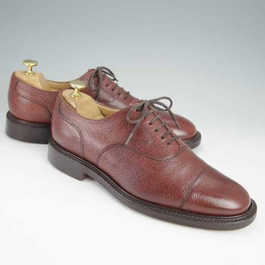 極上★チャーチ 70F/UK7【貴重★100ラスト/VALE】ストレートチップ/グレインレザー/茶/メンズ/Church's★h555