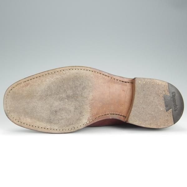 極上★チャーチ 70F/UK7【貴重★100ラスト/VALE】ストレートチップ/グレインレザー/茶/メンズ/Church's★h555