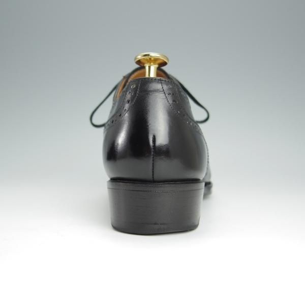 極上★シェットランドフォックス SIZE 6【定価￥70,400-★ケンジントン2/フルブローグ/012F】カーフ/黒/メンズ/Shetlandfox★h557