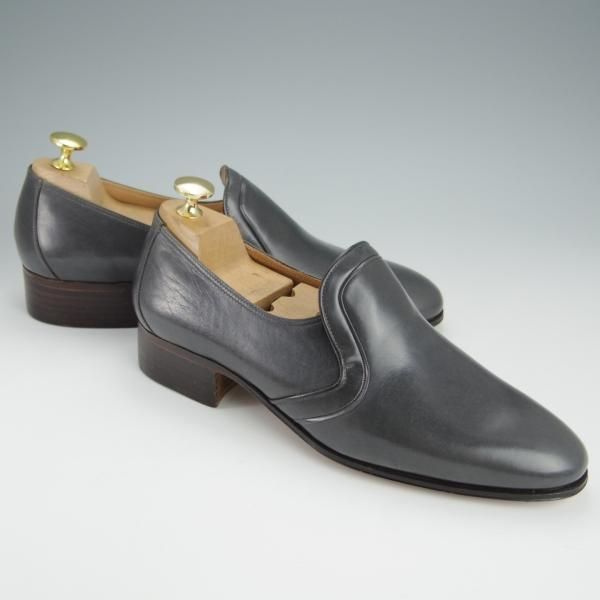 未使用★(伊)タニノクリスチー SIZE 6.5【デッドストック品★CERVINO/102317】センターエラスティック/カーフ/TANINO CRISCI★h561