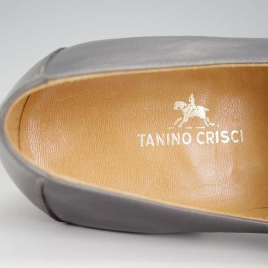 未使用★(伊)タニノクリスチー SIZE 6.5【デッドストック品★CERVINO/102317】センターエラスティック/カーフ/TANINO CRISCI★h561
