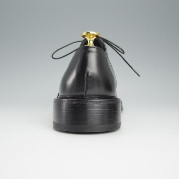 新品★(伊)PREMIATA/プレミアータ SIZE 6【ブラックラピド製法★Uチップ/TRAPPEUR】カーフ/NERO/黒/メンズ★h562