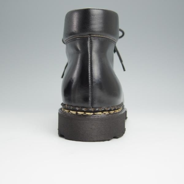 ほぼ試着程度★パラブーツ SIZE 39【貴重★フォック仕様(アザラシの毛皮)/MILLY】ミリー/チロリアンブーツ/カーフ/黒/Paraboot★h574