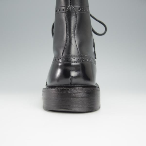 極上★トリッカーズ SIZE 7.5【現行定価￥96,800-★MALTON/モールトン】M2508/カントリーブーツ/カーフ/黒/メンズ/Tricker's★h575