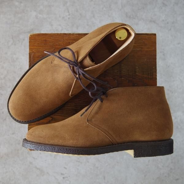 未使用★チャーチ 75F/UK7.5【現行定価￥102,300-★RYDER/ライダー】81ラスト/MARACCA/マラッカ/チャッカブーツ/スエード/Church's★h577