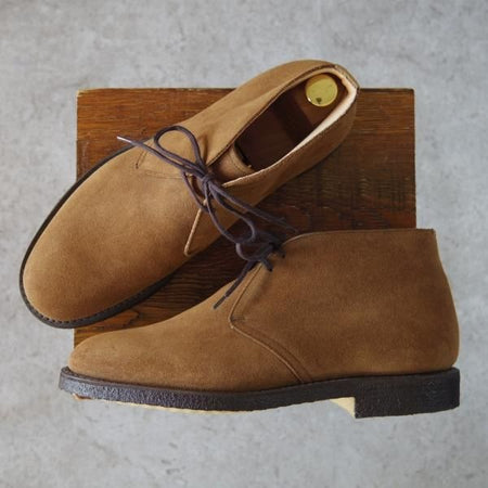 未使用★チャーチ 75F/UK7.5【現行定価￥102,300-★RYDER/ライダー】81ラスト/MARACCA/マラッカ/チャッカブーツ/スエード/Church's★h577