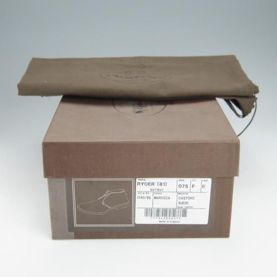 未使用★チャーチ 75F/UK7.5【現行定価￥102,300-★RYDER/ライダー】81ラスト/MARACCA/マラッカ/チャッカブーツ/スエード/Church's★h577