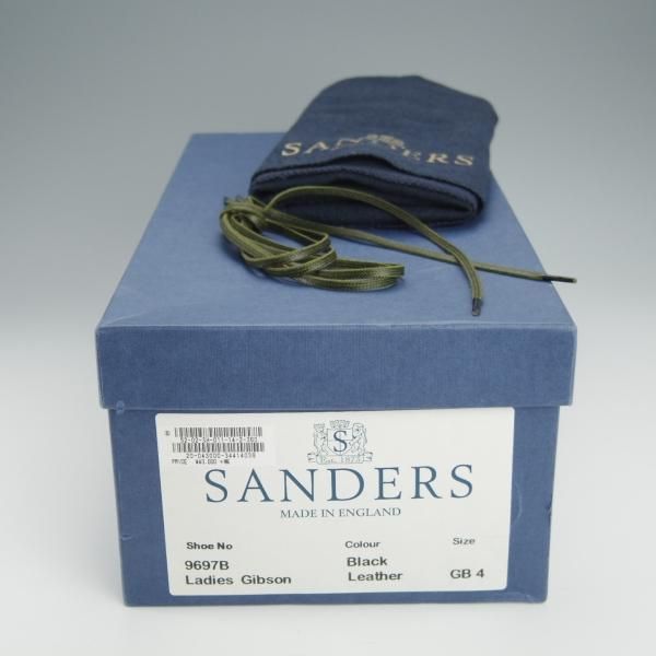 sandersサンダース✴︎　Uチップ　サイズ6H SANDERS サンダース 靴 Uチップ MILITARY BROAD-ARROW APRON