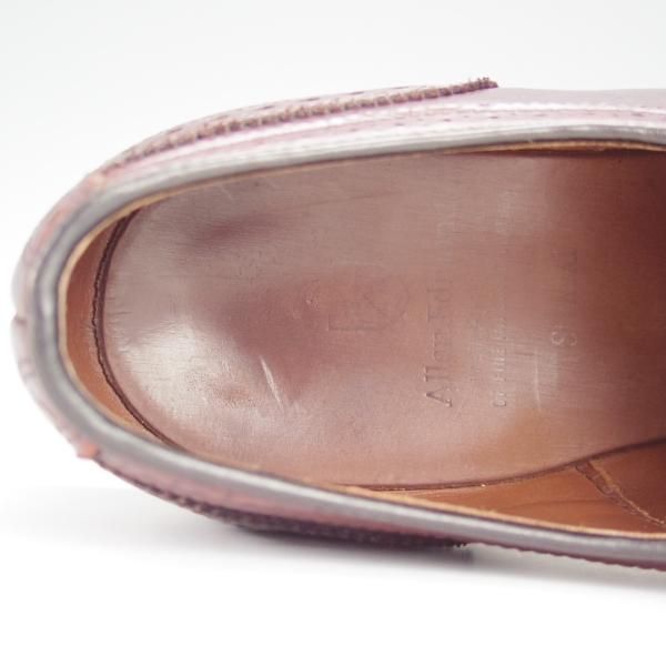 ★(米)アレンエドモンズ 8D【定価￥75,900-★Strand/ストランド】65ラスト/セミブローグ/カーフ/赤茶/メンズ/ALLEN EDMONDS★h579