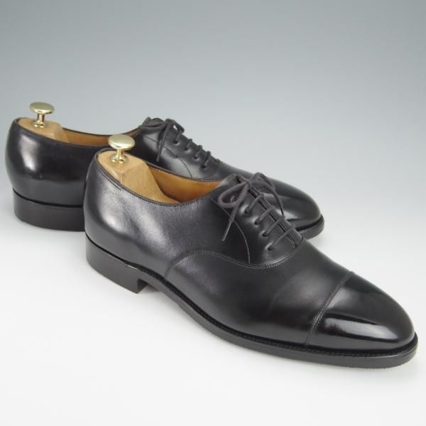 極上★ジョンロブ 8EE【貴重★2466ラストのCITY/シティ/PARISロゴ】ストレートチップ/カーフ/黒/メンズ/JOHN LOBB★h583