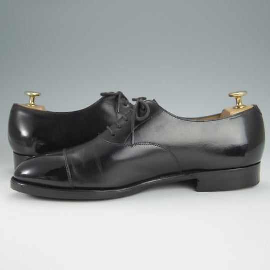 極上★ジョンロブ 8EE【貴重★2466ラストのCITY/シティ/PARISロゴ】ストレートチップ/カーフ/黒/メンズ/JOHN LOBB★h583