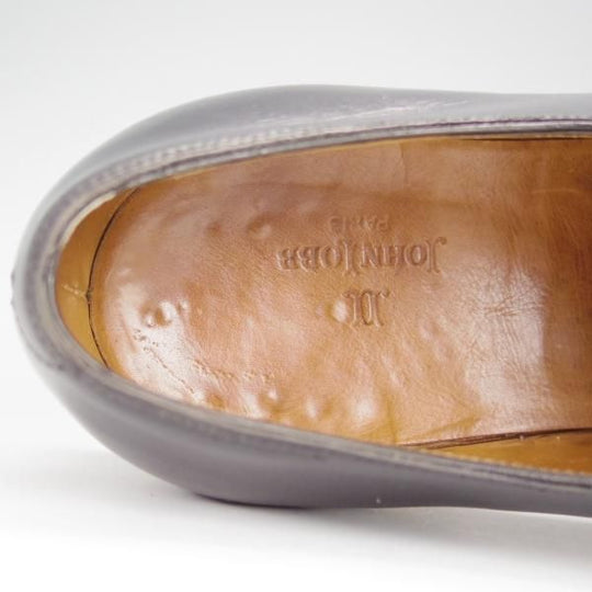 極上★ジョンロブ 8EE【貴重★2466ラストのCITY/シティ/PARISロゴ】ストレートチップ/カーフ/黒/メンズ/JOHN LOBB★h583