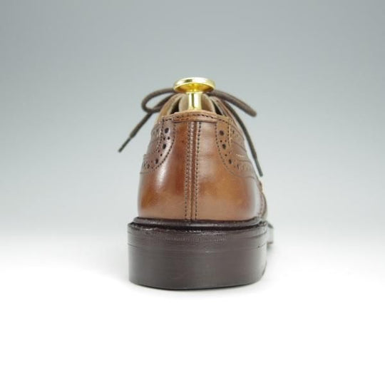 極上★トリッカーズ(レディース) SIZE 4.5【★カントリーシューズ/L6657】コーヒーバーニッシュ/フルブローグ/カーフ/短靴/Tricker's★h584