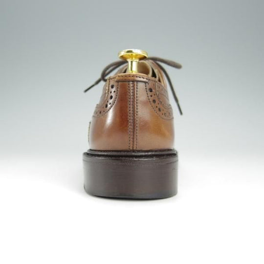 極上★トリッカーズ(レディース) SIZE 4.5【★カントリーシューズ/L6657】コーヒーバーニッシュ/フルブローグ/カーフ/短靴/Tricker's★h584