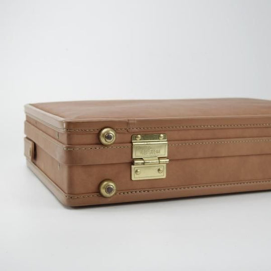 極上★(米)ハートマン/hartmann luggage【雨の日にも使える仕様★アタッシュケース/薄茶】メンズ/ビジネス/バッグ/ブリーフケース/鞄★N5786