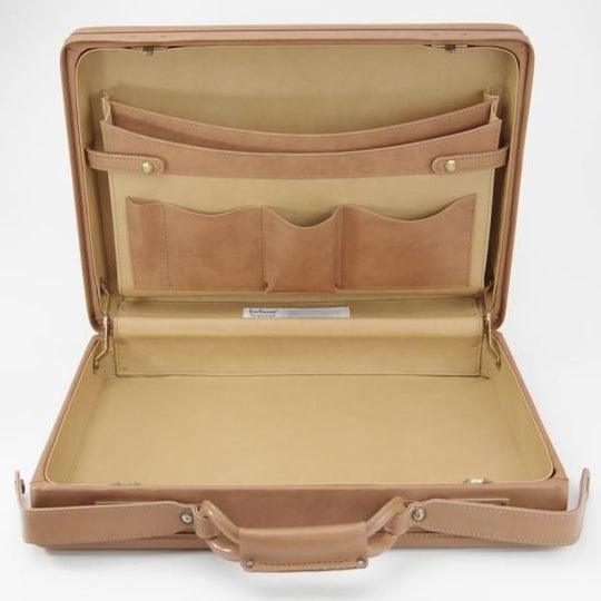 極上★(米)ハートマン/hartmann luggage【雨の日にも使える仕様★アタッシュケース/薄茶】メンズ/ビジネス/バッグ/ブリーフケース/鞄★N5786
