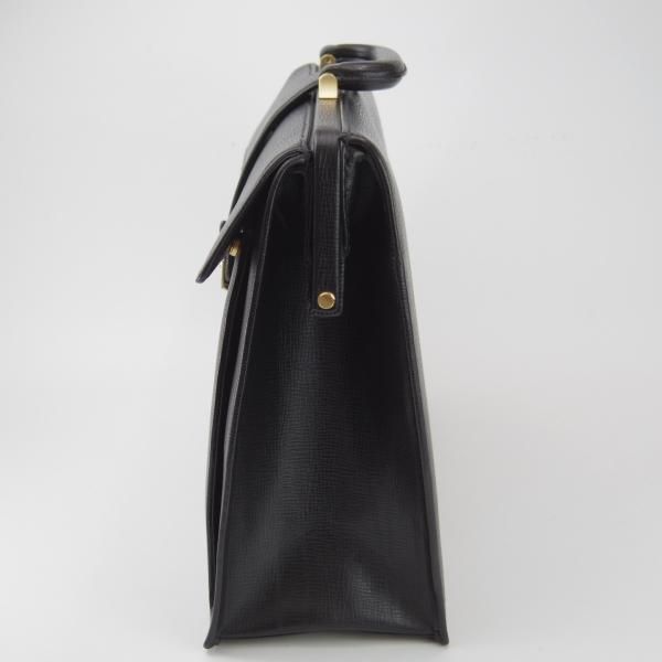 銀座タニザワ 黒 レザー ビジネスバッグ GINZA TANIZAWA 銀座タニザワ ダレスバッグ ブル ブリーフケース