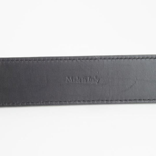 美品★(仏)ベルルッティ 30インチ/75cm【高額★レザー/ベルト/紺】本革/メンズ/ビジネス/Berluti★h590